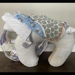 Boppy Original Nursing Pillow with covers